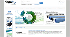 Desktop Screenshot of powerandsignal.com
